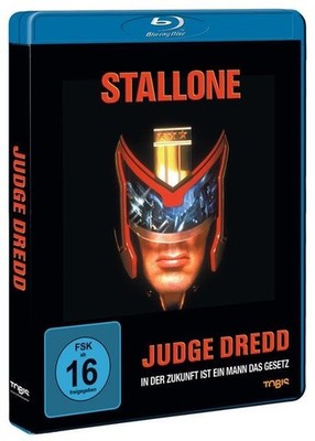 Blu-ray/ Judge Dredd - mit Sylvester Stallone - Rarität, Selten !! Wie Nagelneu