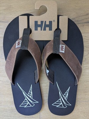 New Helly Hansen HH Brown Flip Flop Sandals Size 8 (Men's) & Size 9 (Women's)