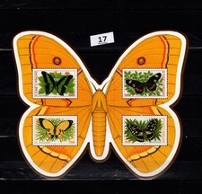 / S.TOME PRINCIPE 2001 - MNH - BUTTERFLIES - INSECTS