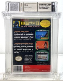 Ninja Gaiden 1 2 3 Set New 1988 Nintendo NES Factory Sealed WATA Graded TOP POP