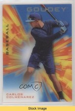 2021 Goodwin Champions Goudey 3-D Lenticular Tier 1 Carlos Colmenarez READ 9on