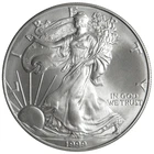 1999 $1 1-oz American Silver Eagle BU