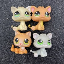 Hasbro LPS Littlest Pet Shop Lot 4 Kittens 86 88 1074 1691