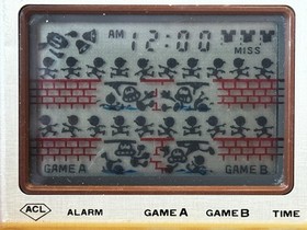 Nintendo Game & Watch Manhole (MH-06) 1981 Japan Serial: 02182580