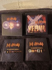 Def Leppard:2 Disc Union Cd Boxes Vol 2 3:w/mini books. Empty/ No Cds