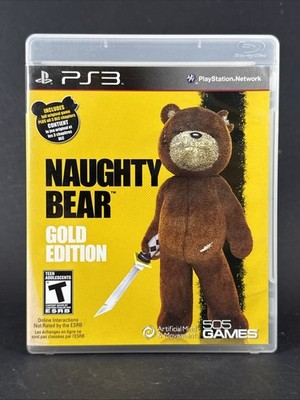Sony PLAYSTATION 3 (PS3) NAUGHTY BEAR: GOLD EDITION - Complete
