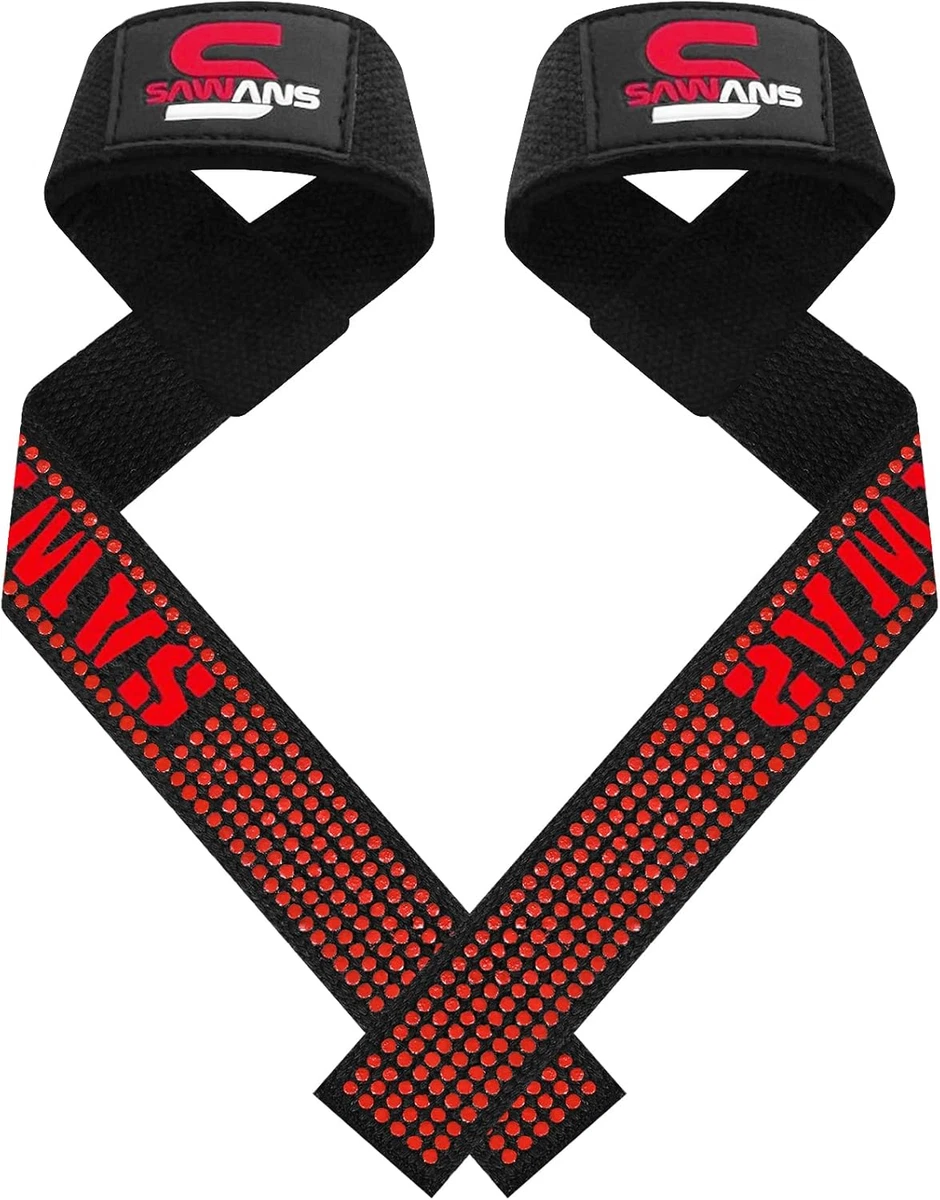 Ganci Power Lifting Con Cinghie Ganci Da Sollevamento Pesi RAD - Con Fascette Polso, 2 Pezzi, Neoprene, Multicolore Cinturino Hip Hop