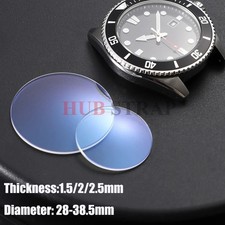 1.5/2.0/2.5mmThick Watch Glass Sapphire Replacement Double Dome AR Blue Diameter