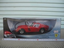 Hot Wheels Ferrari 250 GTO 1962 Red 1:18 Scale Minicar New Unopened