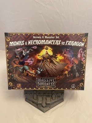 Massive Darkness 2 Monks and Necromancers vs. Paragon