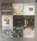 Lot 9 Vinyl Records. VG/VG+. “The Doors, Bob Dylan, Cream.”
