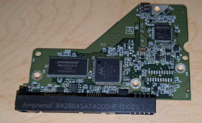 Western Digital WD5000AAKS HDD PCB Controller Board 2060-771698-004 Rev A