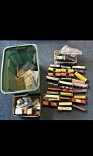 HUGE Vintage HO Train Set Lot - Trains, cars, Trucks, and accessories