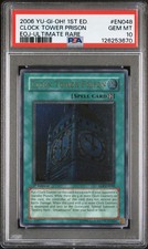 2006 YU-GI-OH! EOJ-ENEMY OF JUSTICE #EN048 CLOCK TOWER PRISON PSA 10