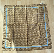 Roccobarocco Bronze Color Logo Pattern 100% S...