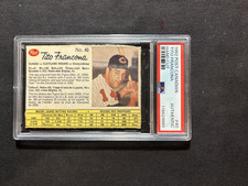 1962 Post Canadian Hand Cut grade Authentic #40 Tito Francona