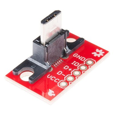 2Pcs BOB-10031 Interface Development Tools USB MicroB Plug Breakout