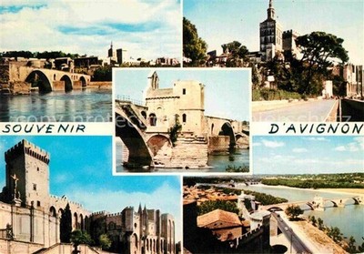 Avignon Vaucluse Pont Notre Dame des Doms Palais des Pap