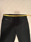 Empyre Jeans Mens 36x32 Black Skeletor Skinny Fit 5 Pocket Stretch Denim — photo 6