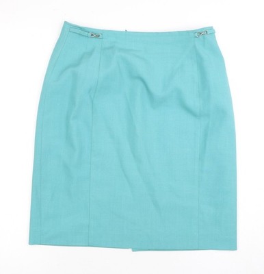 Brremar Damen blau Bleistiftrock, Größe 10, Petites