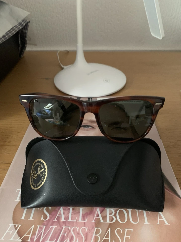 Ray-Ban Original Wayfarer RB2140 954 Havana Brown Sunglasses 50□22 With Case, photo 1 of 5