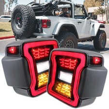 Für Jeep 2007-2017 Wrangler JK Paar LED Rücklicht gelb Blinker Licht EU VERSION