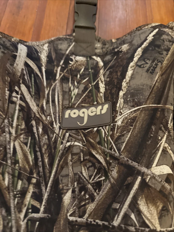 ROGERS REALTREE MAX 5 RUBBER HIP BOOTS - 1200G Thinsulate Size 11 - Image 3 of 4