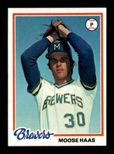 1978 Topps #649 Moose Haas RC NM/NM+ X3479547