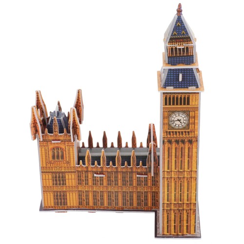 Set 4 Puzzle Architettura 3D - Bambino - Foto 12 di 12