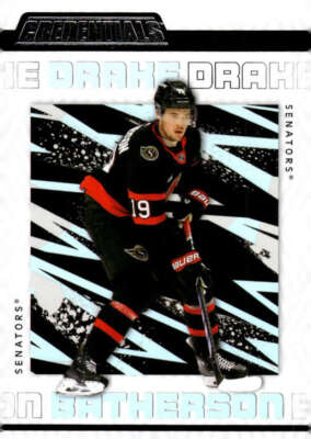 DRAKE BATHERSON 2023-24 Upper Deck Credentials #65 NHL Senators  ID:111059