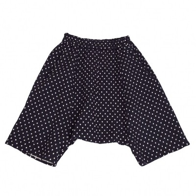 COMME des GARCONS Fulling Wool Dot Dropped Crotch Pants Size SS(K 