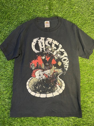 T-Shirt GREHATLY DEAD Casey Jones - Größe Small - Skate Boarding Grafikband
