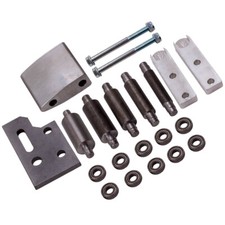 Small Wheel Holder & wheels Kit for 2x72" Belt Grinder Fits 2" Wide Belts 1/2"