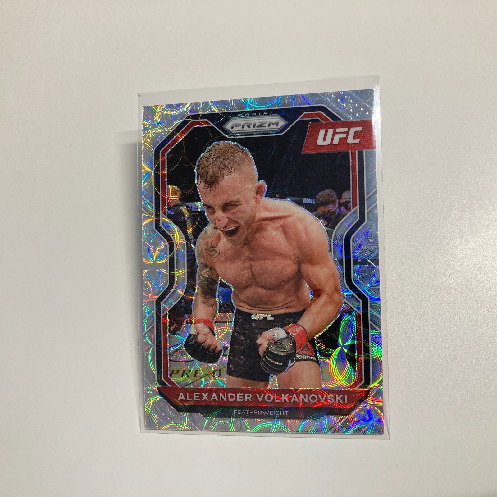 Alexander Volkanovski 2021 Panini Prizm UFC Premium Box Set Scope Card 91/99 #36