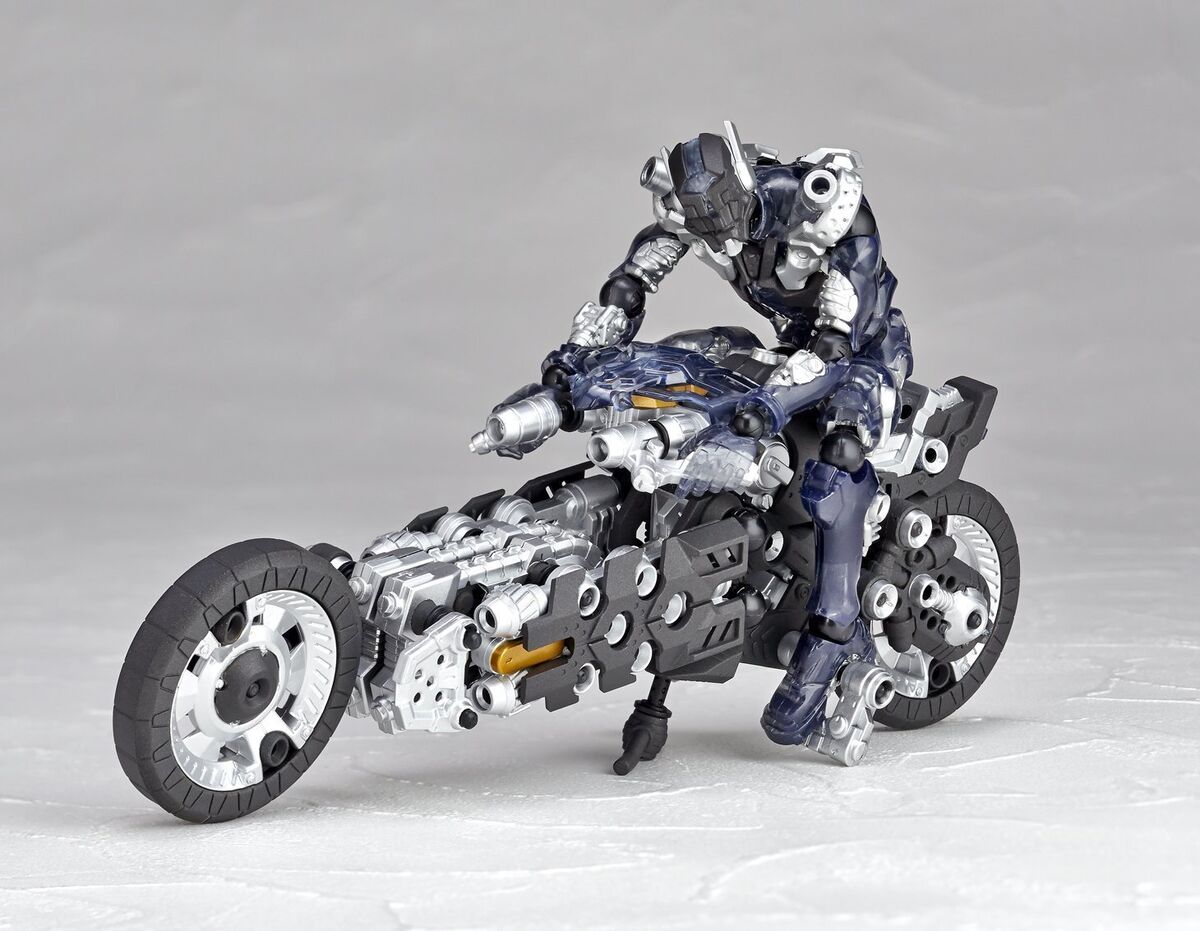 Figure Revoltech Jackal & Jaeger Ghost Motor Assemble Borg Figure Revoltech Jackal & Jaeger Ghost Motor Assemble Borg