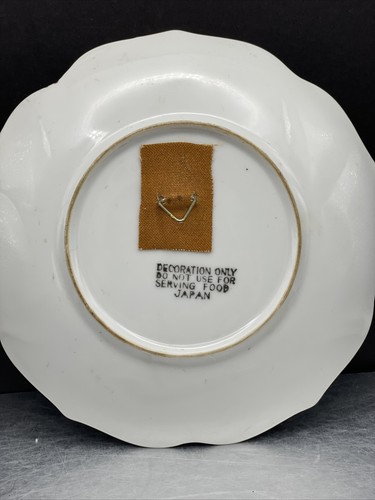 Decorative Plate *Niagara Falls - Canada* Iridescent Rim - Japan 6 3/8" - Picture 2 of 4