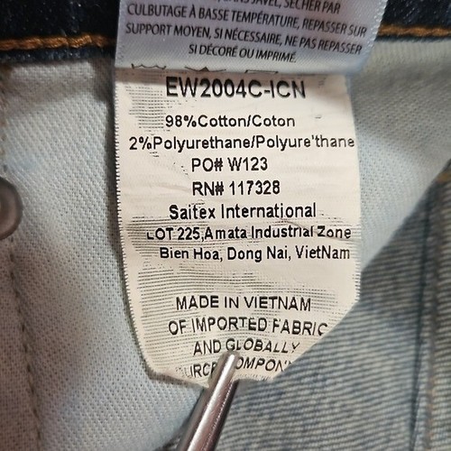 Edwin boyfriend size 31 straight lightly distressed jeans # 108 - Picture 10 of 10
