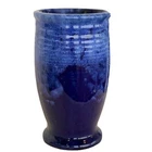 Vintage McCoy vase blended drip glaze #744 6.25” tall