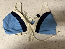 NEW colorful L SPACE swimsuit bikini top size D cup