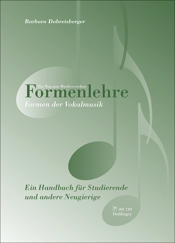Thumbnail - Formenlehre. Formen Der Vokalmusik Barbara Dobretsberger