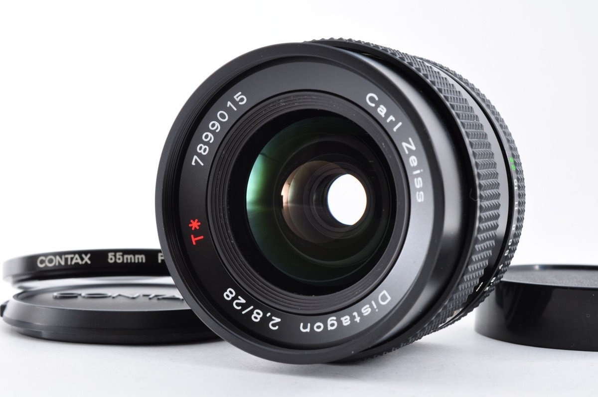 Contax Carl Zeiss Distagon T* 28mm F/2.8 MMJ MF Lens CY Mount From