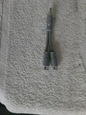 1 RCA Male To 2 Female Splitter Stereo Audio Y RCA Adapter