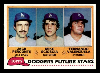 1981 Topps Baseball #302 Dodgers Future Stars Valenzuela NM/MT or Better *d3