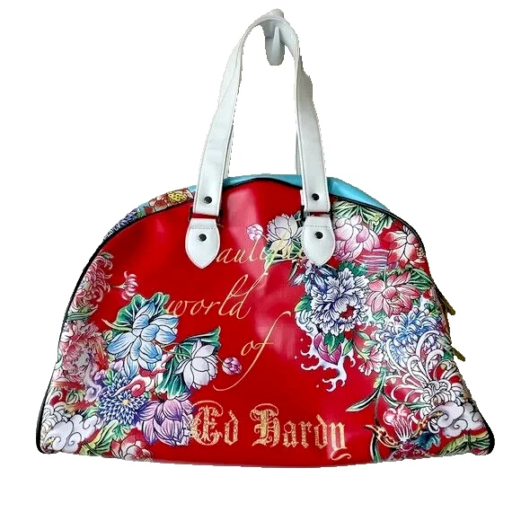 ED HARDY Woman Y2K Style Shoulder athletic bag - Image 3 of 4