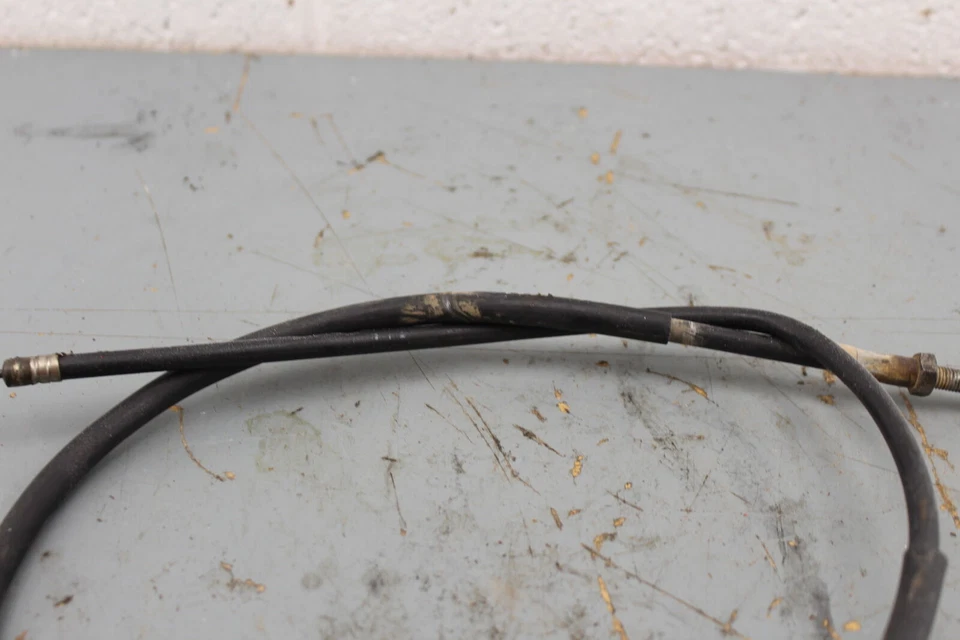 1978 Honda XR75 LINHA DE CABO DE FREIO DIANTEIRO C422 - Imagem 3 de 4