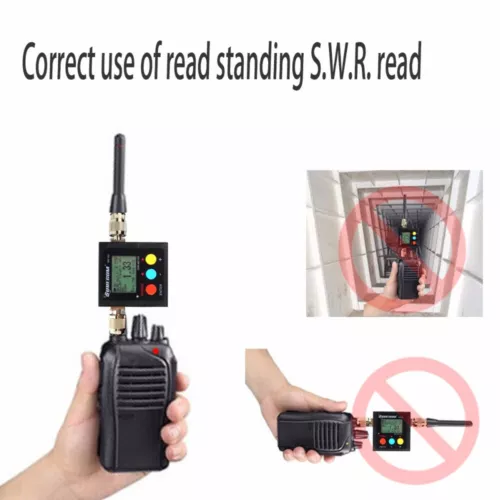SURECOM SW-102 Digitalradio UHF/VHF Power & SWR Meter 125-525MHz + 4 Adapter - Bild 4 von 11