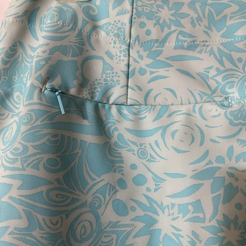 #7554 Woman's Nike Golf Dry-Fit Blue Size Large Skirt - Picture 4 of 7