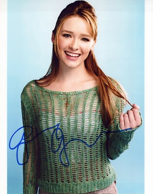 Greer Grammer glamour shot autographed photo signed 8x10 #6