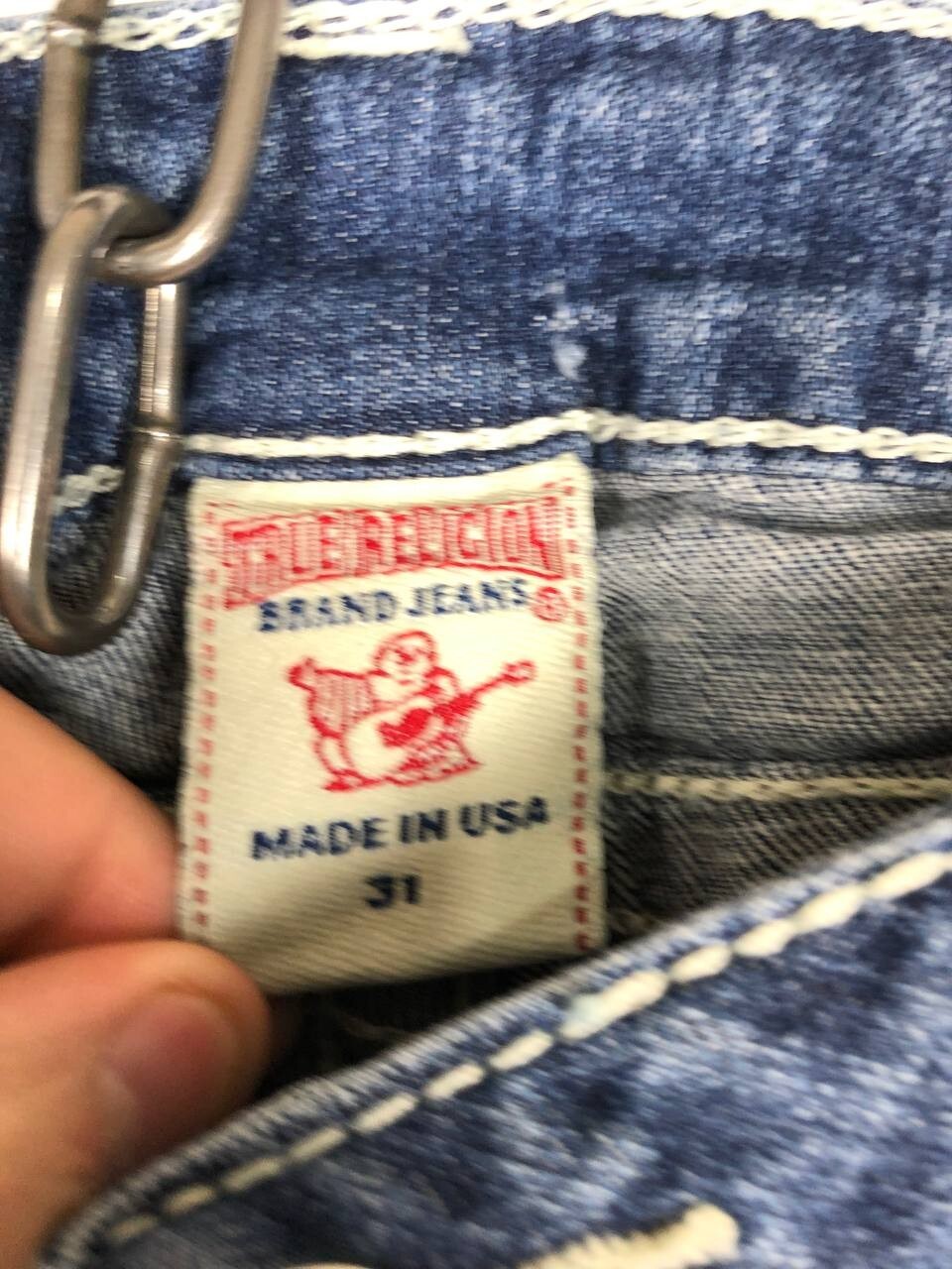 True Religion Denim Jeans Pants Section Skinny size 31x34 thumbnail 10