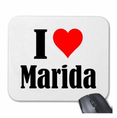 MOUSEPAD Mauspad I Love Marida Ich Liebe Marida